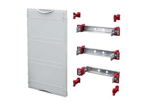 Модуль с направляющими DIN 500x300 Rittal артикул 9666210 Риттал, фото на Овертайм