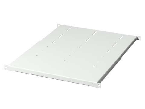 Приборная полка ½ ЕВ, с изменяемой глубиной 482,6 мм (19") для 19" системной перфорации