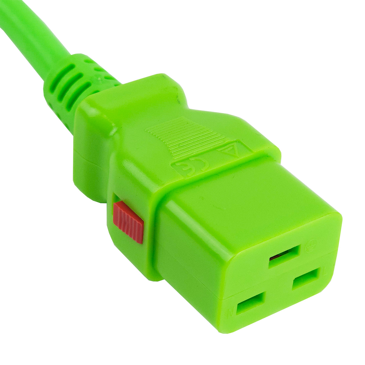 Блоки распределения питания Силовой шнур BNH, IEC 60320 С19, вилка IEC 60320 С20, 2 м, 16А, с фиксатором обеих сторон, цвет: зелёный купить у официального дистрибьютора в Санкт-Петербурге и Москве с доставкой.