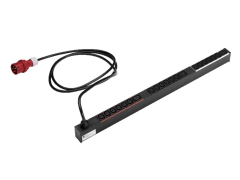 Блок PDU Basic 16A/3P CEE 18xC13 / 3xC19 Rittal артикул 7955131 Риттал, фото на Овертайм