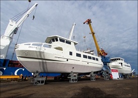 Оборудование для ГРЩ на речных пассажирских судах ледового класса