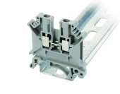 Клеммы с держателем предохранителя рычажного типа