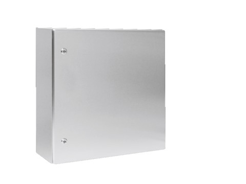 Компактный распределительный шкаф АЕ, нержавеющая сталь (AISI 316L) с МП, 600x600x210 мм Rittal артикул 1010500 Риттал, фото на Овертайм