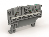 Проходная клемма 3 точки подключения на 2,5 кв.мм (уп.=120 шт) DKC арт. DKC ZEFC210GR  купить у официального дилера в Санкт-Петербурге и Москве с доставкой.