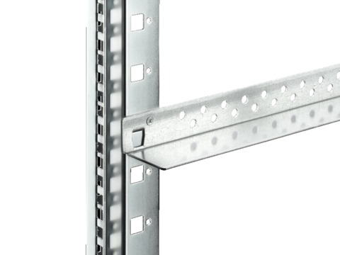 Направляющие шины для тяжелого оборудования для сетевых шкафов TS с двумя крепежными уровнями