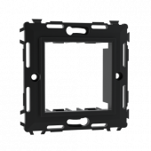 Каркас на 2 модуля (одноместный), без лапок, черный (уп.=20 шт) DKC арт. DKC 75023N  купить у официального дилера в Санкт-Петербурге и Москве с доставкой.