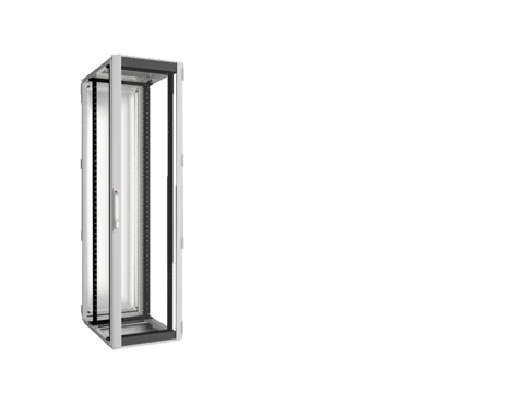 TS IT Шкаф 600x2200x800 47U, обз.,19" монтажные рамы, обз.дверь спереди, стальная дверь сзади IP55* Rittal артикул 5531131 Риттал, фото на Овертайм